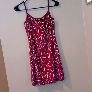 Vintage Y2k 90s Jalate Maroon Crushed Velvet Spaghetti Strap Dress Small